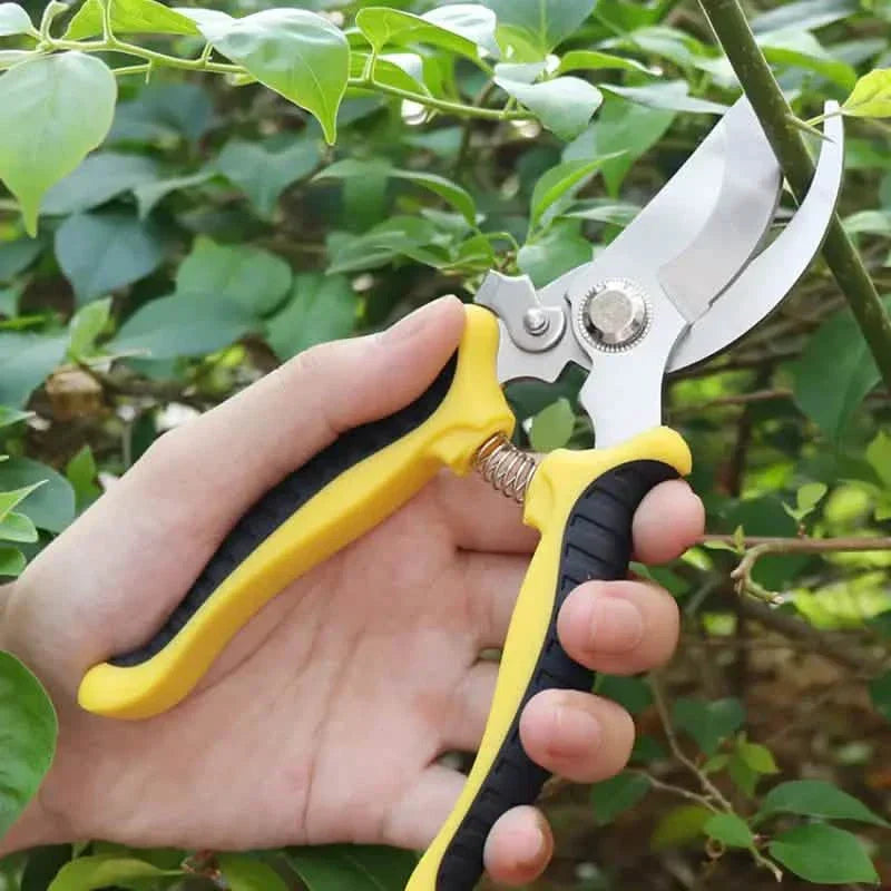 Heavy Duty Pruning Shears with Rust Proof Stainless Steel Blades Handheld Gardening Tools